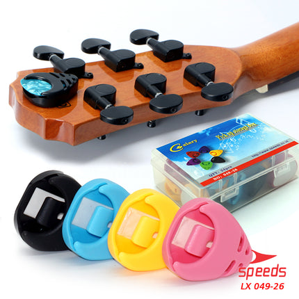 SPEEDS Musical Instrument Guitar Pick Holder Guitar/Bass Pick Holder Adhesive 049-26