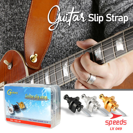 SPEEDS Strap Lock Guitar Pin Guitar Strap Lock Guitar Pin 049-28