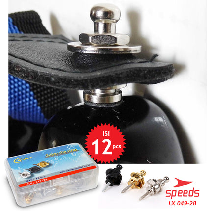 SPEEDS Strap Lock Guitar Pin Guitar Strap Lock Guitar Pin 049-28