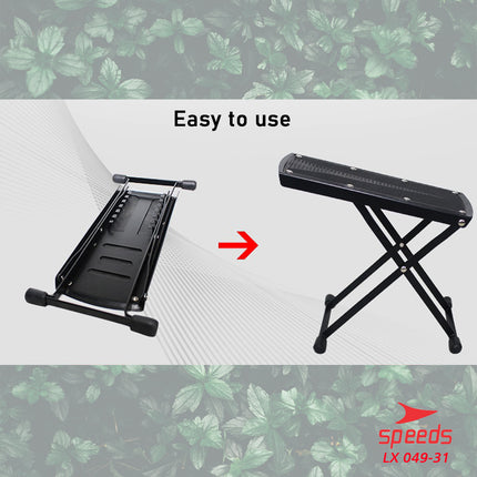 SPEEDS Alat Musik Foot Stool Gitar / Pijakan Kaki / Injakan Kaki / Guitar Foot Stool Import 049-31