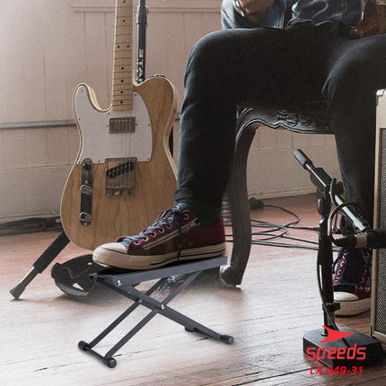 SPEEDS Alat Musik Foot Stool Gitar / Pijakan Kaki / Injakan Kaki / Guitar Foot Stool Import 049-31
