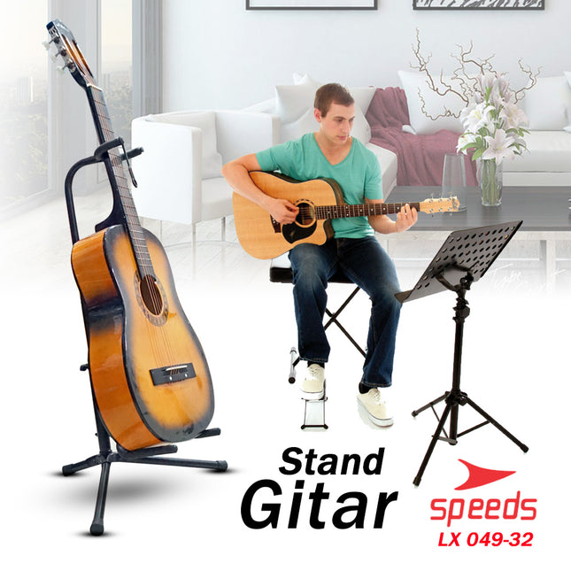 SPEEDS Stand Gitar Penyangga Gitar 049-32