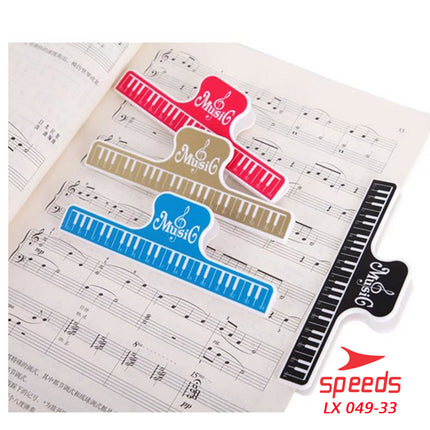 SPEEDS Alat Musik Clip Music / Penjepit Partitur / Music Book Clipper Untuk Buku Partitur 049-33