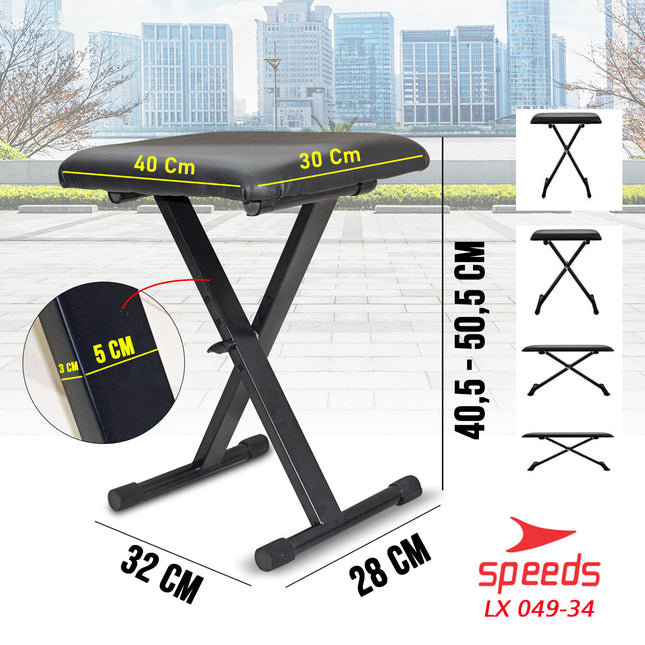 SPEEDS Kursi Lipat Untuk Piano 049-34