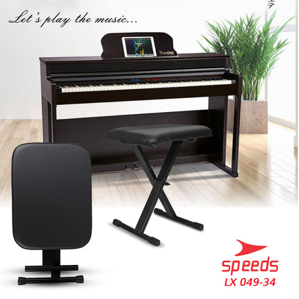 SPEEDS Alat Musik Kursi Lipat Kursi Untuk Piano Kursi Portable Untuk Anak dan Dewasa Tunggal 049-34