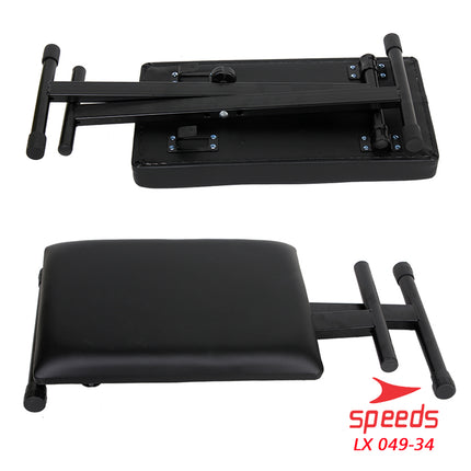 SPEEDS Alat Musik Kursi Lipat Kursi Untuk Piano Kursi Portable Untuk Anak dan Dewasa Tunggal 049-34