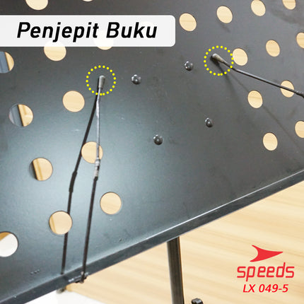 SPEEDS Alat Musik Stand Untuk Partitur Sheet Stand Book Stand Partitur Kecil Untuk Dewasa 049-5