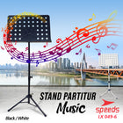 SPEEDS Alat Musik Stand Untuk Partitur Sheet Stand Book Stand Partitur Besar Untuk Dewasa 049-6