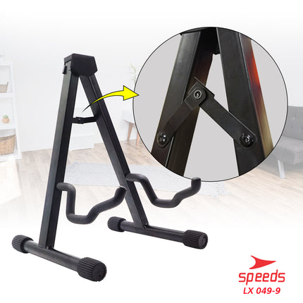 SPEEDS Alat Musik Stand Gitar Universal Import Stand Bass Ukulele Model Lipat Dudukan Gitar A 049-9