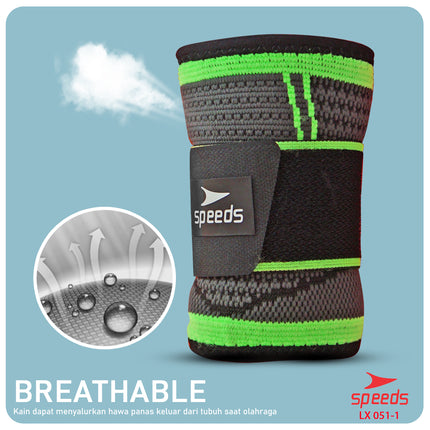 SPEEDS Pelindung Pegelangan Tangan Untuk keperluan Fitness Wrist supporter 051-1