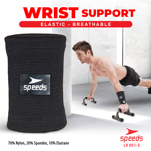 SPEEDS Pelindung Pegelangan Tangan Untuk keperluan Fitnes Wrist supporter 051-3