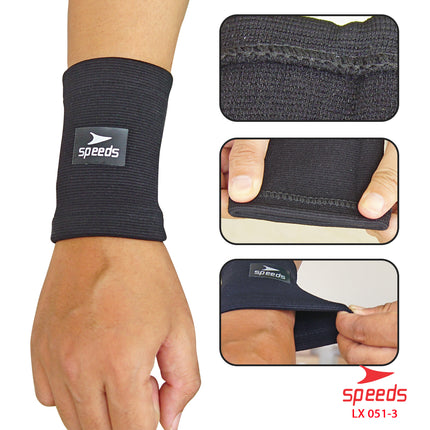 SPEEDS Pelindung Pegelangan Tangan Untuk keperluan Fitnes Wrist supporter 051-3