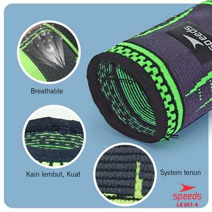 SPEEDS Pelindung Pegelangan Tangan Untuk keperluan Fitness Wrist supporter 051-4
