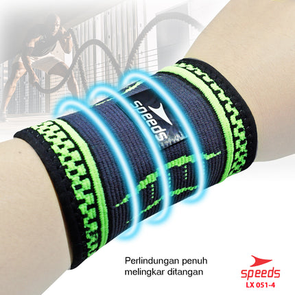 SPEEDS Pelindung Pegelangan Tangan Untuk keperluan Fitness Wrist supporter 051-4