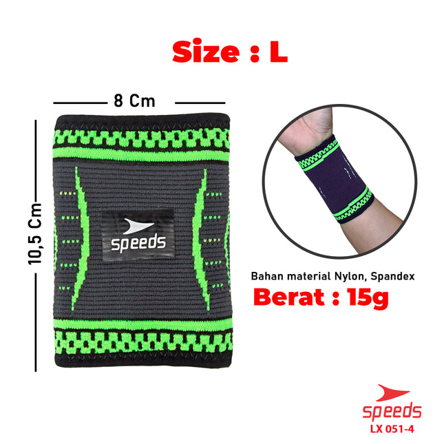 SPEEDS Pelindung Pegelangan Tangan 051-4