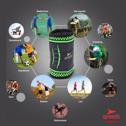 SPEEDS Pelindung Pegelangan Tangan Untuk keperluan Fitness Wrist supporter 051-4