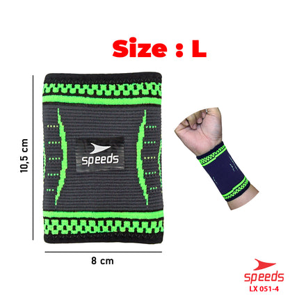 SPEEDS Pelindung Pegelangan Tangan Untuk keperluan Fitness Wrist supporter 051-4