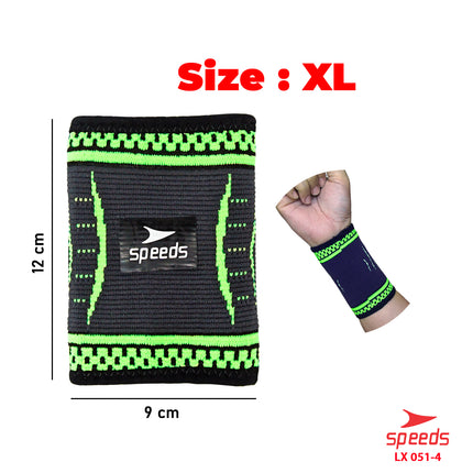 SPEEDS Pelindung Pegelangan Tangan Untuk keperluan Fitness Wrist supporter 051-4