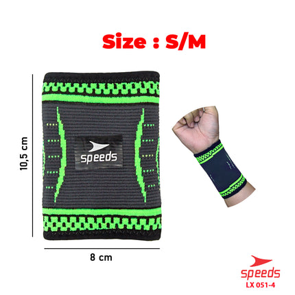 SPEEDS Pelindung Pegelangan Tangan Untuk keperluan Fitness Wrist supporter 051-4
