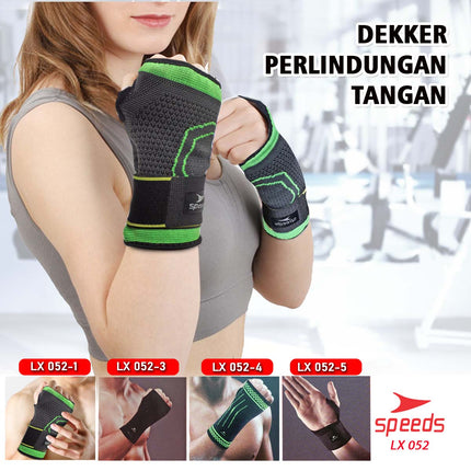 SPEEDS Pelindung Pergelangan Tangan Untuk Fitness Palm Supporter 052-4