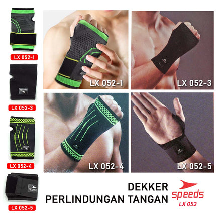 SPEEDS Pelindung Pergelangan Tangan Untuk Fitness Palm Supporter 052-4