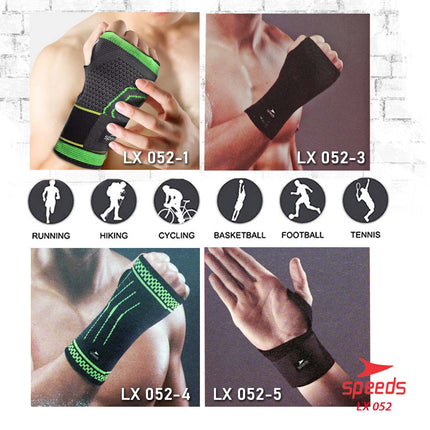 SPEEDS Pelindung Pergelangan Tangan Untuk Fitness Palm Supporter 052-4