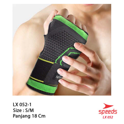 SPEEDS Pelindung Pergelangan Tangan Untuk Fitness Palm Supporter 052-4