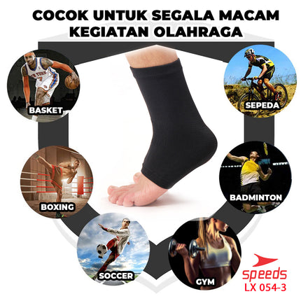 SPEEDS Pelindung Tumit Untuk Perlengkapan Fitness Ankle Protector 054-3