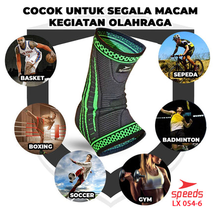 SPEEDS Pelindung Tumit Untuk Perlengkapan Fitness Ankle Protector 054-6