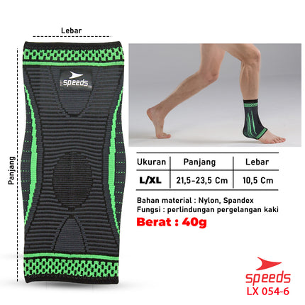 SPEEDS Pelindung Tumit Untuk Perlengkapan Fitness Ankle Protector 054-6
