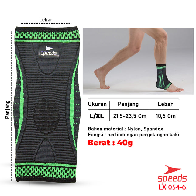 SPEEDS Pelindung Tumit Untuk Perlengkapan Fitness Ankle Protector 054-6