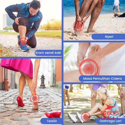 SPEEDS Pelindung Tumit Untuk Perlengkapan Fitness Ankle Protector 054-7
