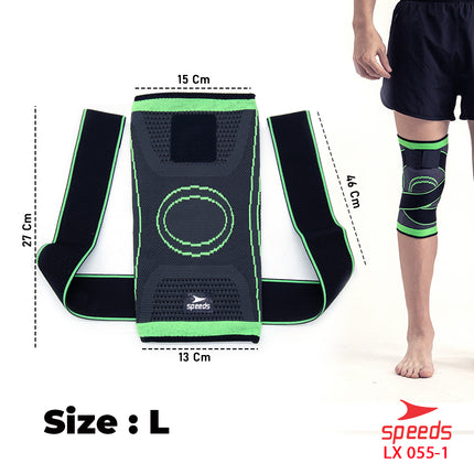 SPEEDS Pelindung Lutut Untuk Perlengkapan fitness Knee Protector 055-1