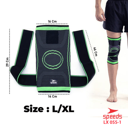 SPEEDS Pelindung Lutut Untuk Perlengkapan fitness Knee Protector 055-1