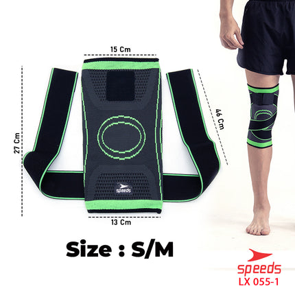 SPEEDS Pelindung Lutut Untuk Perlengkapan fitness Knee Protector 055-1