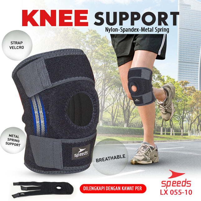 SPEEDS Pelindung Lutut Untuk Perlengkapan fitness Knee Protector 055-10