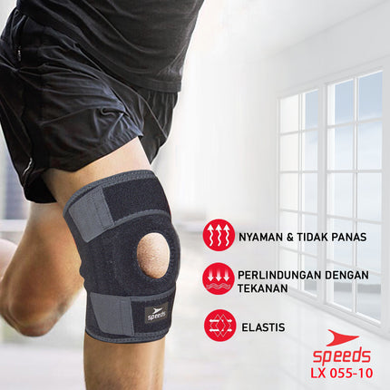 SPEEDS Pelindung Lutut Untuk Perlengkapan fitness Knee Protector 055-10