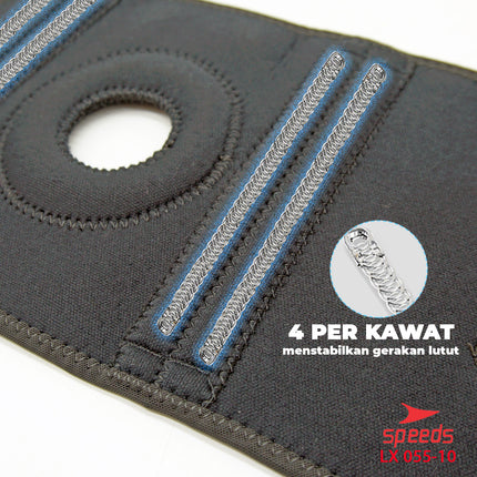 SPEEDS Pelindung Lutut Untuk Perlengkapan fitness Knee Protector 055-10