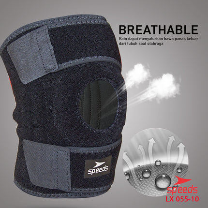 SPEEDS Pelindung Lutut Untuk Perlengkapan fitness Knee Protector 055-10