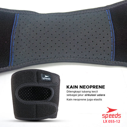 SPEEDS Pelindung Lutut Untuk Perlengkapan fitness Knee Protector 055-12
