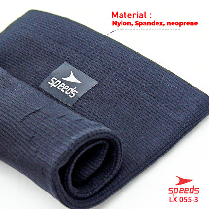SPEEDS Pelindung Lutut Knee Supporter Dekker Wristband Perlengkapan Fitness 055-3