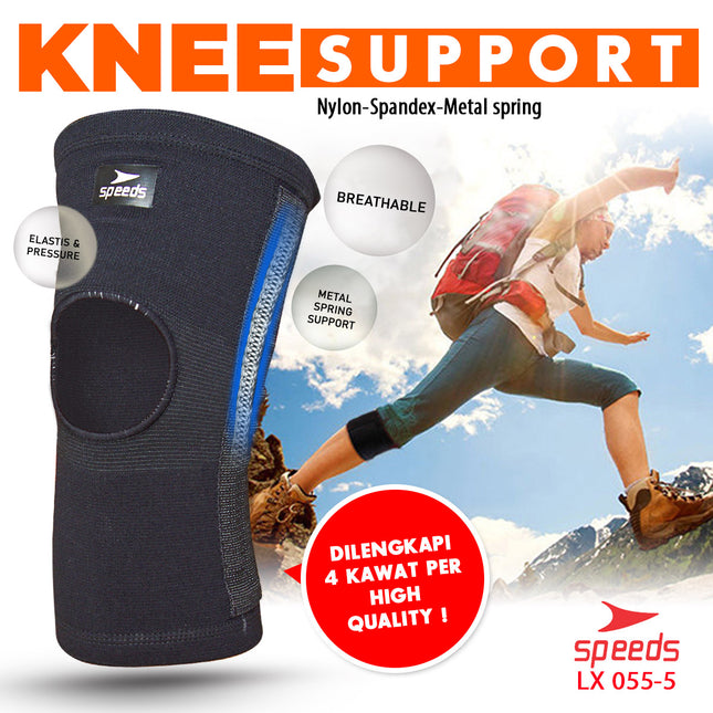SPEEDS Pelindung Lutut Untuk Perlengkapan Fitness Knee Protector 055-5
