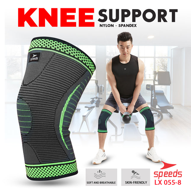 SPEEDS Pelindung Lutut Untuk Perlengkapan fitness Knee Protector 055-8