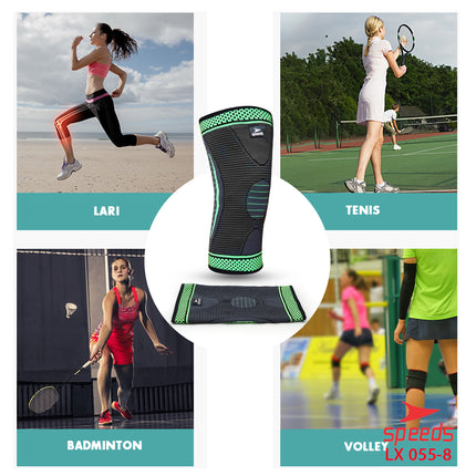 SPEEDS Pelindung Lutut Untuk Perlengkapan fitness Knee Protector 055-8