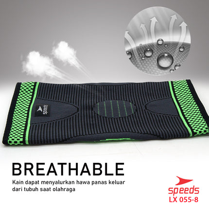 SPEEDS Pelindung Lutut Untuk Perlengkapan fitness Knee Protector 055-8