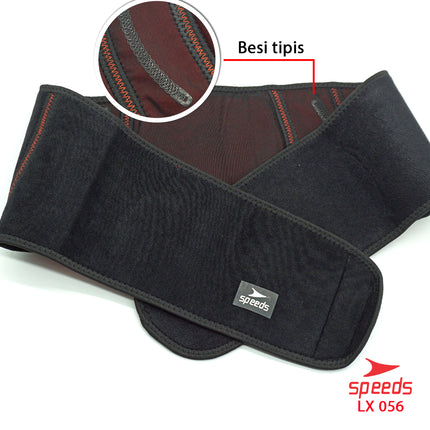SPEEDS Pelindung Pinggang Untuk Kegiatan sehari hari Waist Protector Penyangga Punggung 056-3