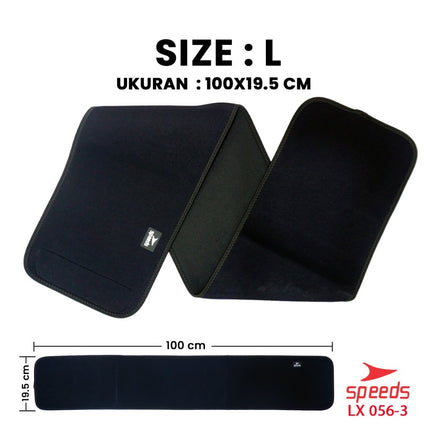 SPEEDS Pelindung Pinggang Untuk Kegiatan sehari hari Waist Protector Penyangga Punggung 056-3