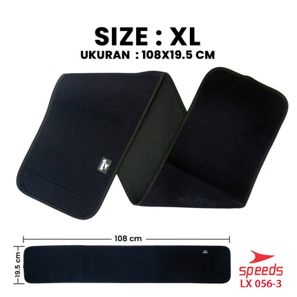 SPEEDS Pelindung Pinggang Untuk Kegiatan sehari hari Waist Protector Penyangga Punggung 056-3