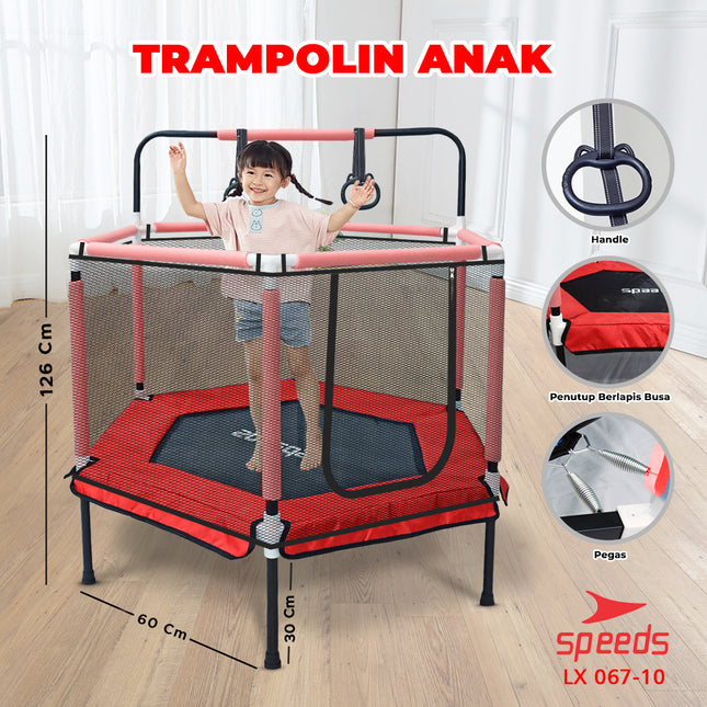 SPEEDS Kids' Trampoline Jump Toy Sports Fitness 067-10