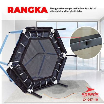 SPEEDS Kids' Trampoline Jump Toy Sports Fitness 067-10